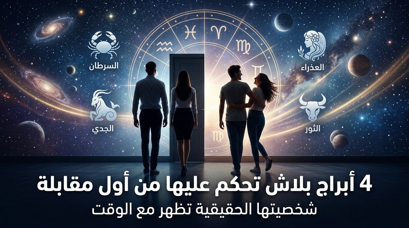 4 أبراج بلاش تحكم عليها من أول مقابلة.. شخصيات مختلفة تظهر مع الوقت